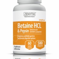 BETAINE HCL&PEPSIN 580MG 60CPS ZENYTH