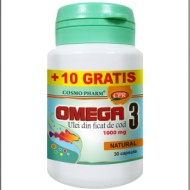 OMEGA 3 ULEI FICAT COD 1002MG 30CPS COSMOPHARM