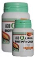PROMO ACID LIPOIC+BIOTINA+CROM 30cps+10cps (gratuit) COSMOPHARM