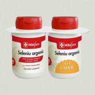 VERAFARM SELENIU ORGANIC 30CPR 1+1 GRATIS DACIA PLANT