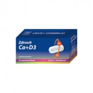 CALCIU+VITAMINA D3 50CPR ZDROVIT