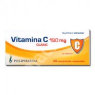 VITAMINA C CLASIC 180MG 20CPR POLIPHARMA