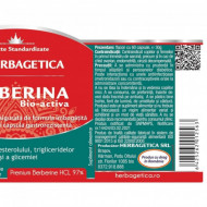 BERBERINA BIO ACTIVA 30CPS HERBAGETICA