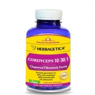 CORDYCEPS CIUPERCA TIBETANA FORTE 120CPS HERBAGETICA