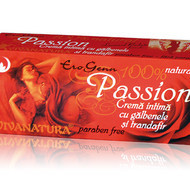 CREMA INTIMA GALBENELE SI TRANDAFIR EROGENN PASSION 20ml VIVA NATURA