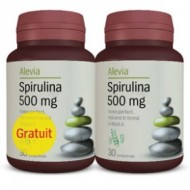 SPIRULINA 500MG 30CPR+30CPR PACHET ALEVIA