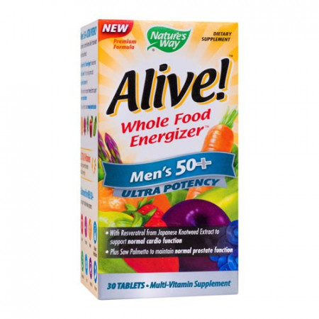 Alive! Men’s 50+ Ultra, 30cps, Nature's Way