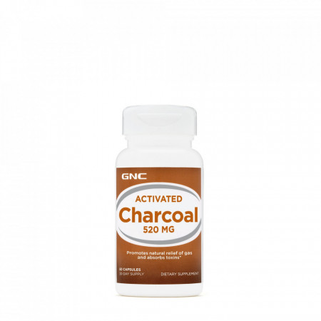 Carbune Activ, 520mg, 60cps, GNC