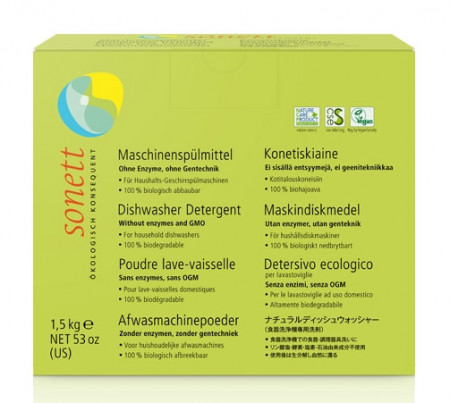 DETERGENT ECOLOGIC PRAF PT. MASINA DE SPALAT VASE 1.5KG Sonett