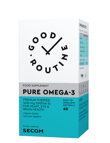 Pure Omega-3, 60cps gelatinoase moi, Good Routine