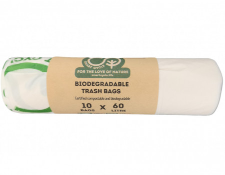 Saci menajeri biodegradabili 60 litri x 10 buc