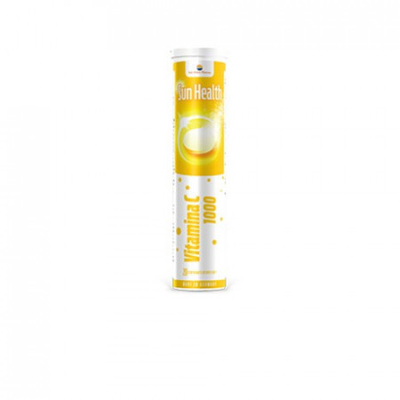 Sun Health Vitamina C, 20cps efervescente, Sun Wave Pharma