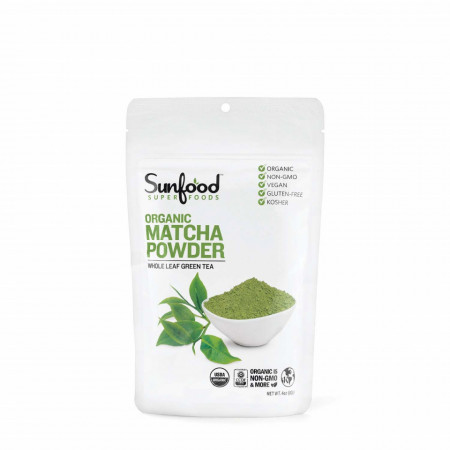 Sunfood Super Foods Pudra Organica De Matcha, 113g, GNC