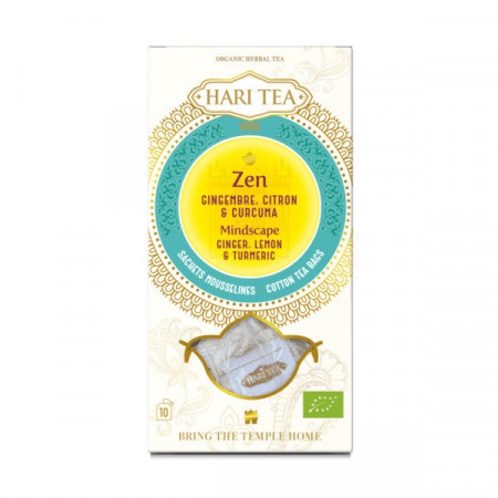 Ceai premium Hari Tea - Mindscape - ghimbir si lamaie bio 10dz