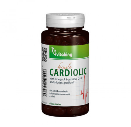 Complex Cardiolic, 60cps gelatinoase, Vitaking