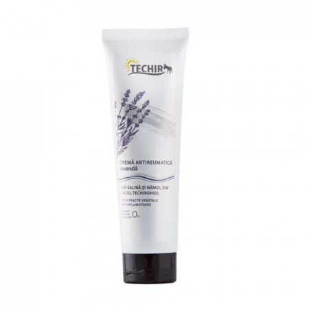 Crema antireumatica pentru masaj cu Lavanda, 125gr, Techir