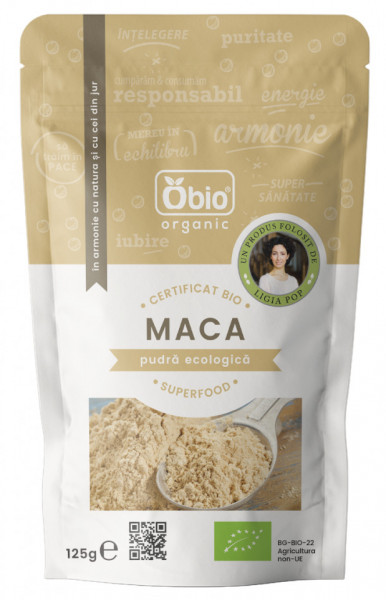 Maca pudra eco 125g OBIO
