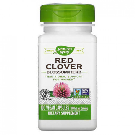 Trifoi rosu (Red Clover) 400mg, 100cps, Nature's Way