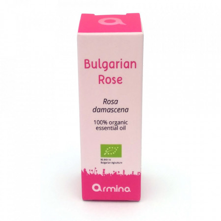 ULEI ESENTIAL DE TRANDAFIR (ROSA DAMASCENA) BIO 2ML ARMINA