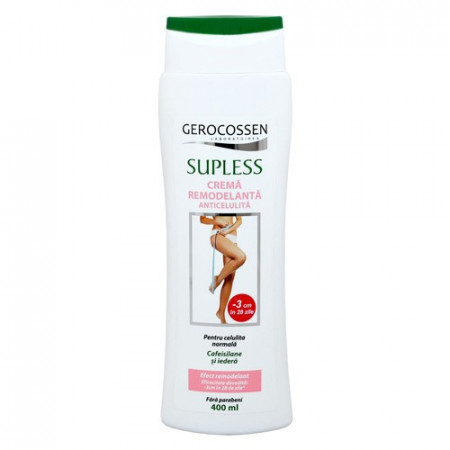 Crema remodelanta anticelulita, Supless, 400 ml, Gerocossen