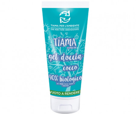 Gel de dus cu cocos bio 200ml Tiama