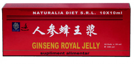 Ginseng & Royal Jelly, 10X10ml, Naturalia Diet