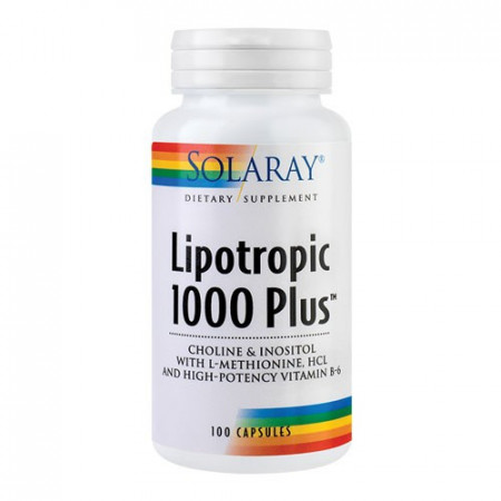 Lipotropic 1000 Plus, 100cps, Solaray