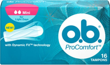 OB Procomfort mini, 16buc, Johnson&Johnson