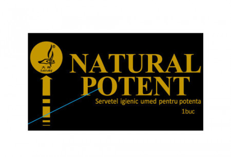 Servetel igienic umed pentru potenta, 1 buc, Naturalia Diet