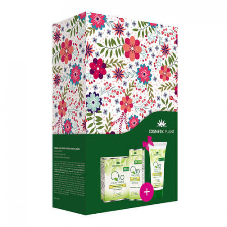 Set cadou Q10 + ceai verde, Cosmetic Plant