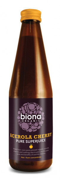 Suc de acerola pur eco 330ml Biona