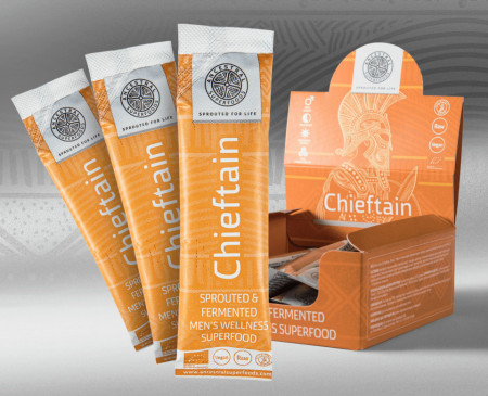 CHIEFTAIN Men s Wellness Superfood mix bio 10 plicuri x 10g