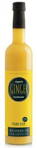 ELIXIR DE GHIMBIR, CONCENTRAT DIN RADACINA PROASPATA BIO, 500ML, RETTER