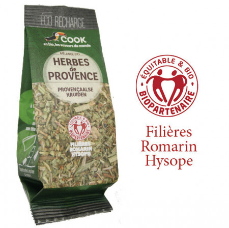 Ierburi de Provence bio 20g refill Cook