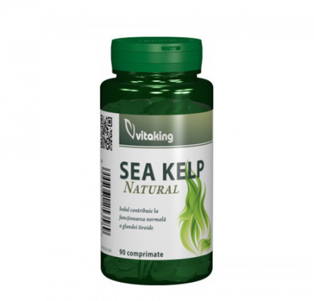 Alga marina (Sea Kelp) 33mg, 90 comprimate, Vitaking