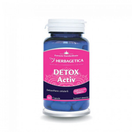 Detox Activ, 60cps, Herbagetica