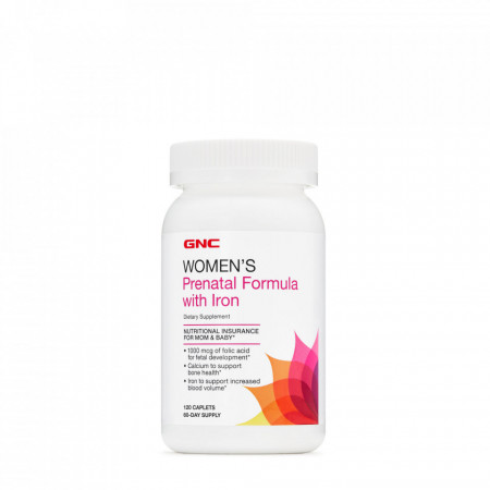 Formula prenatala cu Fier, 120tab, GNC