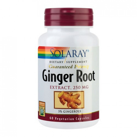 Ginger Root (Ghimbir), 60cps, Solaray