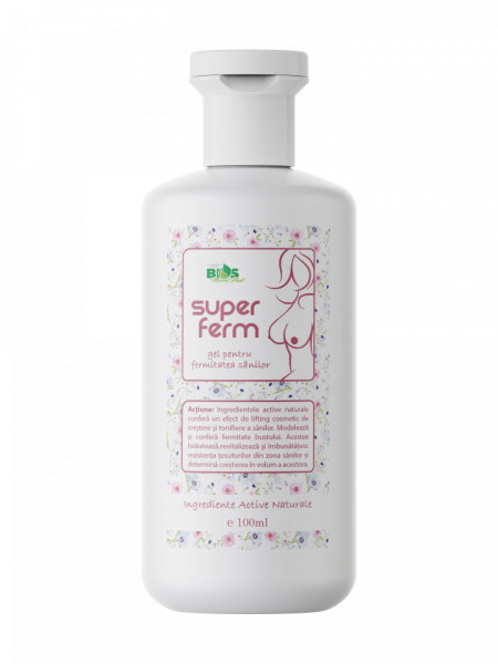 Super Ferm - Gel pentru fermitatea sanilor, 100ml Bios Mineral Plant