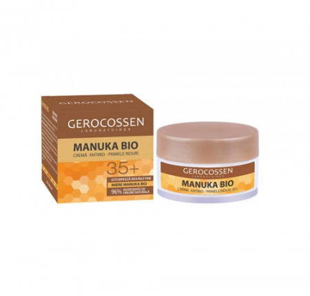 Crema antirid - primele riduri Manuka Bio 35+, 50 ml, Gerocossen