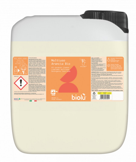 Detergent ecologic universal cu ulei de portocale 5L Biolu