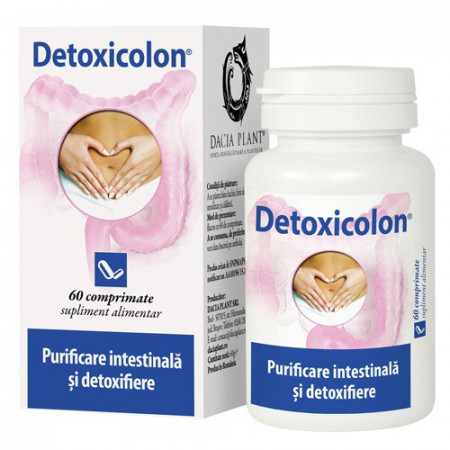 Detoxicolon, 60cps, Dacia Plant