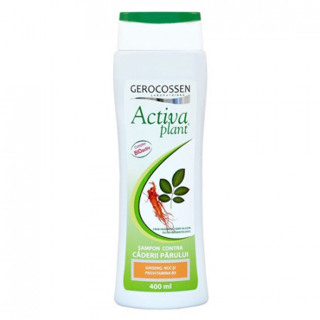 Sampon contra caderii parului Activa Plant, 400 ml, Gerocossen