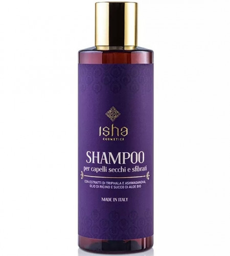 Sampon pentru par uscat si fragil, 200ml, Isha