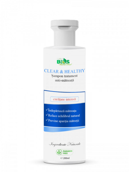 Sampon tratament anti-matreata, 200 ml, Bios Mineral Plant