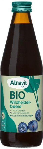 Suc de afine de padure bio 330ml Alnavit