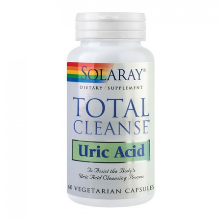 Total Cleanse Uric Acid, 60cps, Solaray