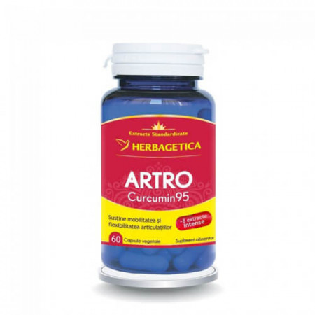 Artro Curcumin 95, 60cps, Herbagetica