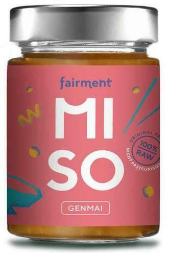 Pasta miso genmai raw bio 200g, Fairment