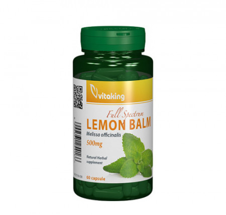 Roinita (Lemon Balm) 500mg, 60cps, Vitaking